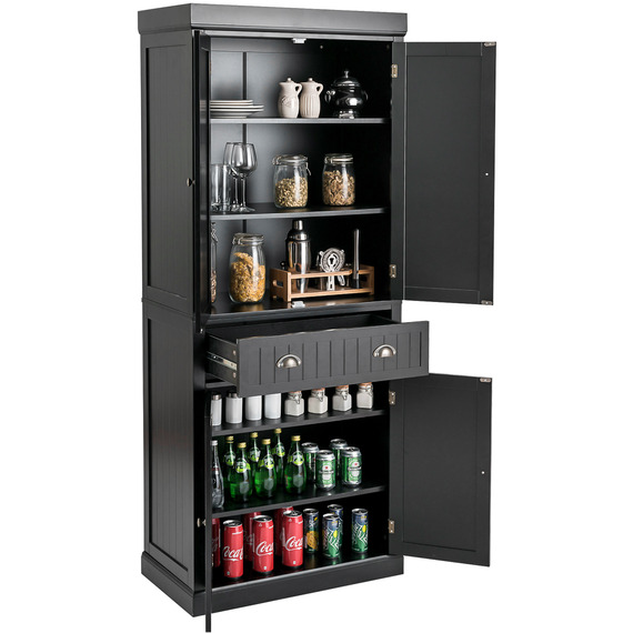 4-Door Tall Kitchen Cupboard