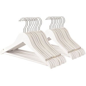 White / 1.56kg Wooden Childrens Clothes Hangers shot 7956131