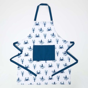 Blue Sea Animal Cotton Apron