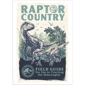 Jurassic World Raptor Country Limited Edition Art Print