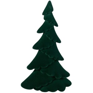 Green Flocked Christmas Tree