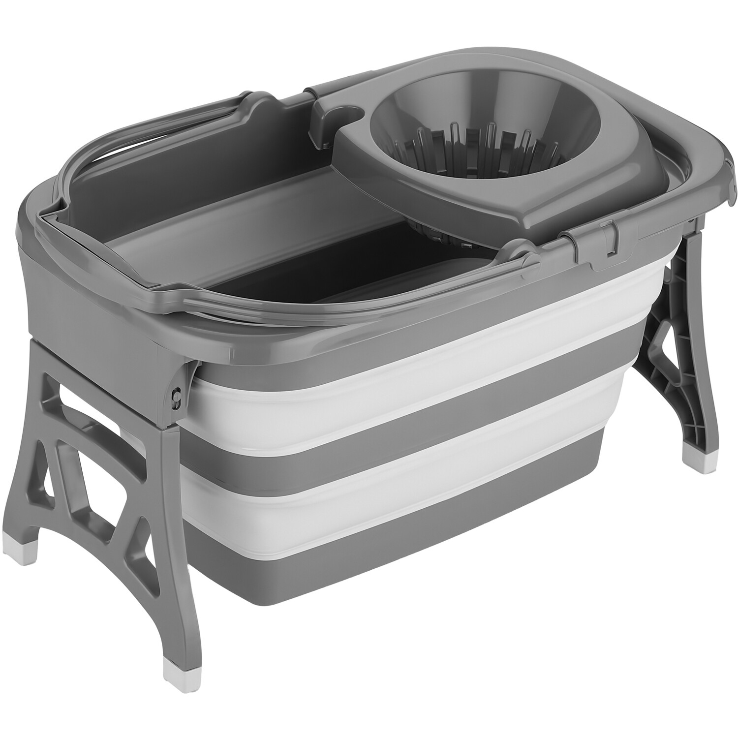 Collapsible Mop Bucket 20L - Grey