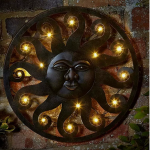 Sun Wall Light Ornament