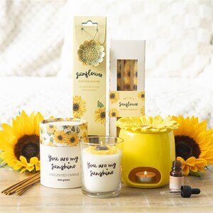 Sunflower Serenity Oil Burner And Wax Warmer
