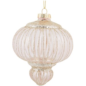 Opaque Glitter Ridged Droplet