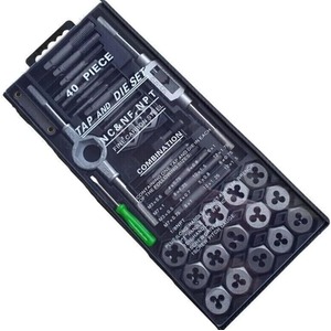 40Pc Tap And Die Set