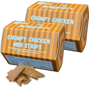Mr Barnaby's Chompy Chicken Mini Strips Dog Treats