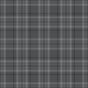 Traditional Check Wallpaper in Charcoal
