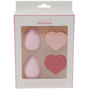 Pack of 4 Colour Company Novelty Makeup Blenders