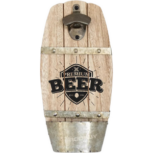 Wall Plaque Beer Bottle Opener
