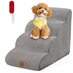 4-Tier Non-Slip Dog Ramp