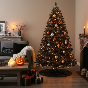 8ft Black Alaskan Pine Christmas Tree