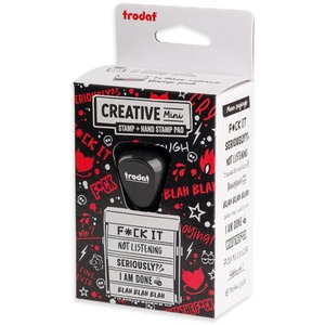 Trodat Humorus Mean Sayings Creative Mini Stamp
