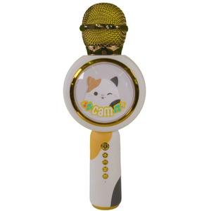 Squishmallows Cam the Cat Karaoke Microphone