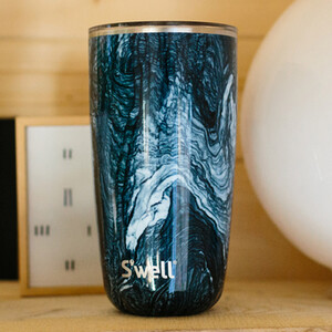 S'well Azurite Marble Tumbler with Lid, 530ml