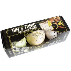 Set of Three Gin  Tonic Bath Bombs