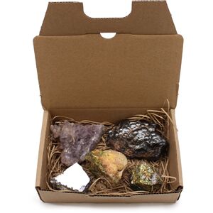 Rare Mineral Specimens Pack of 5 Mix 2 MultiColor