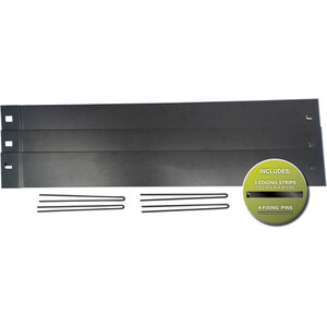 Faux Rattan Obelisk - Grey