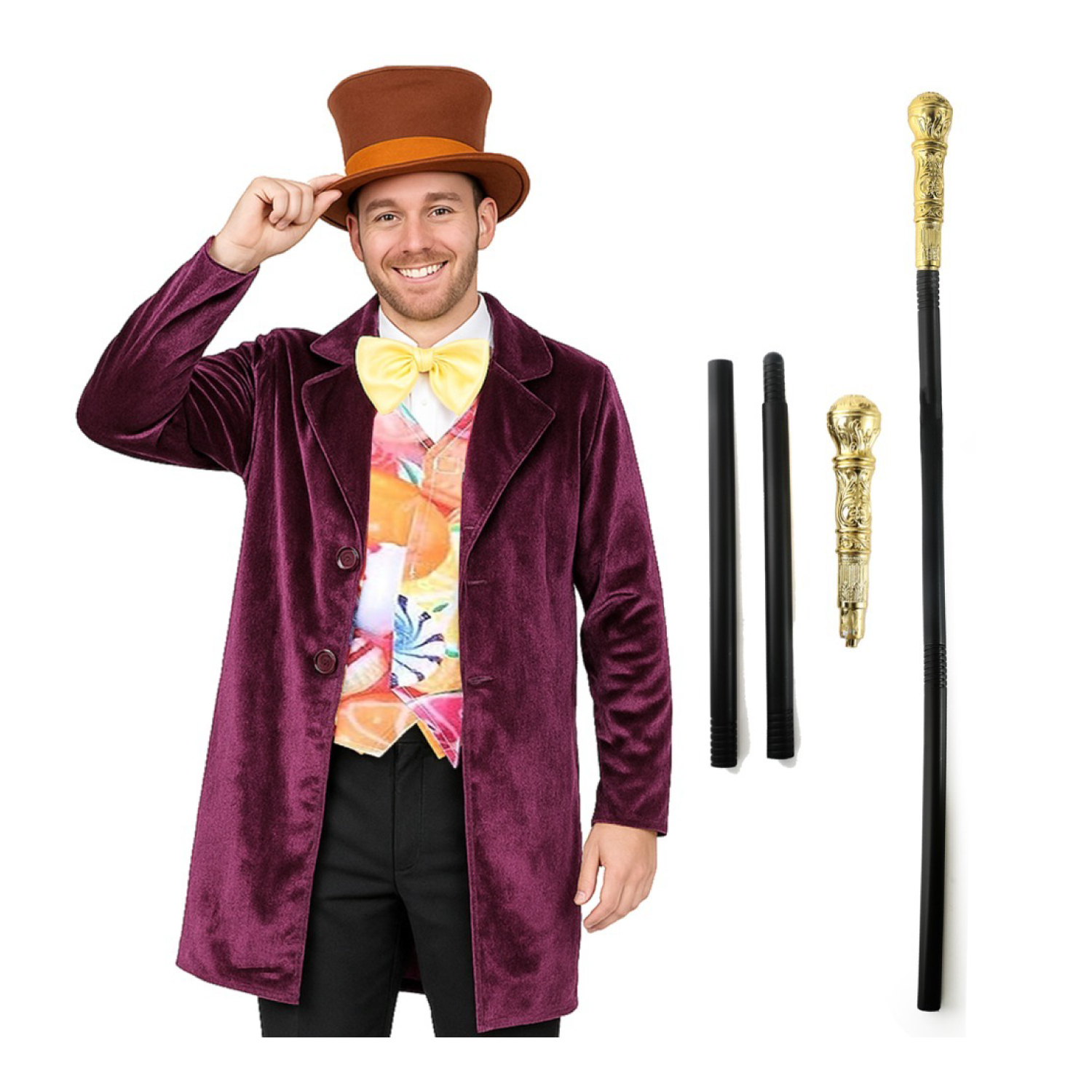Factory Boss Costume - Cane
