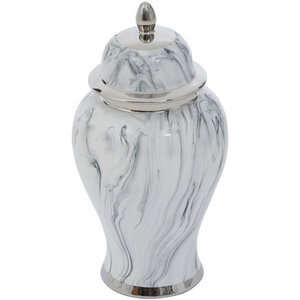 Marmo Marble Effect Large Ceramic Jar