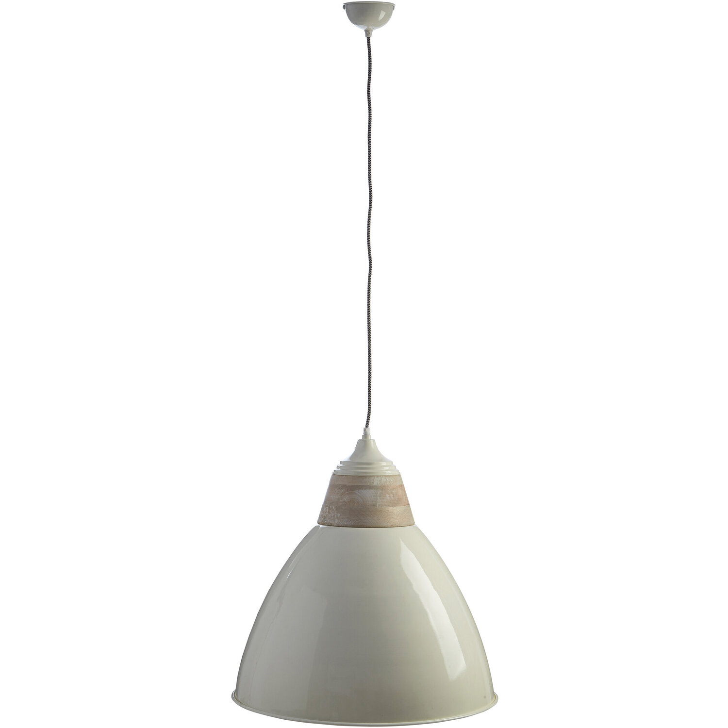 Oslo White Extra Large Pendant Light - White