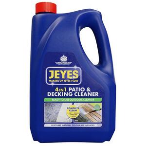 Jeyes 4-in-1 Patio & Decking Cleaner 4 litre