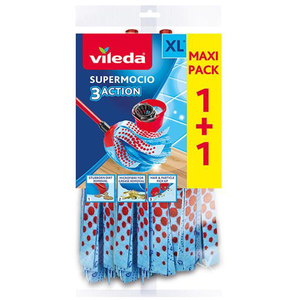 Vileda SuperMocio 3Action XL Twin Refill.