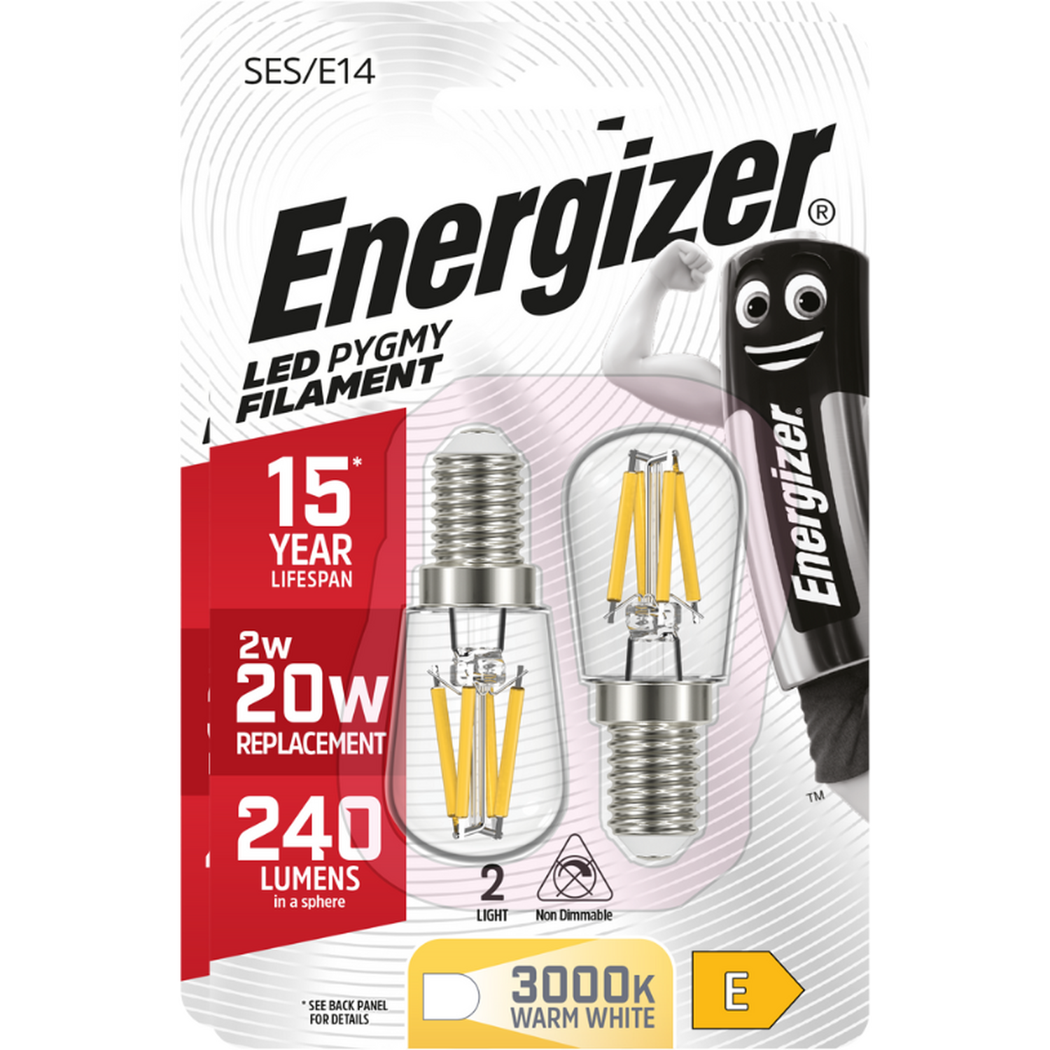 Image of Energizer LED Filament Pygmy Bulb E14&hellip;