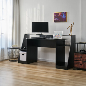 Double Screen Gaming Desk