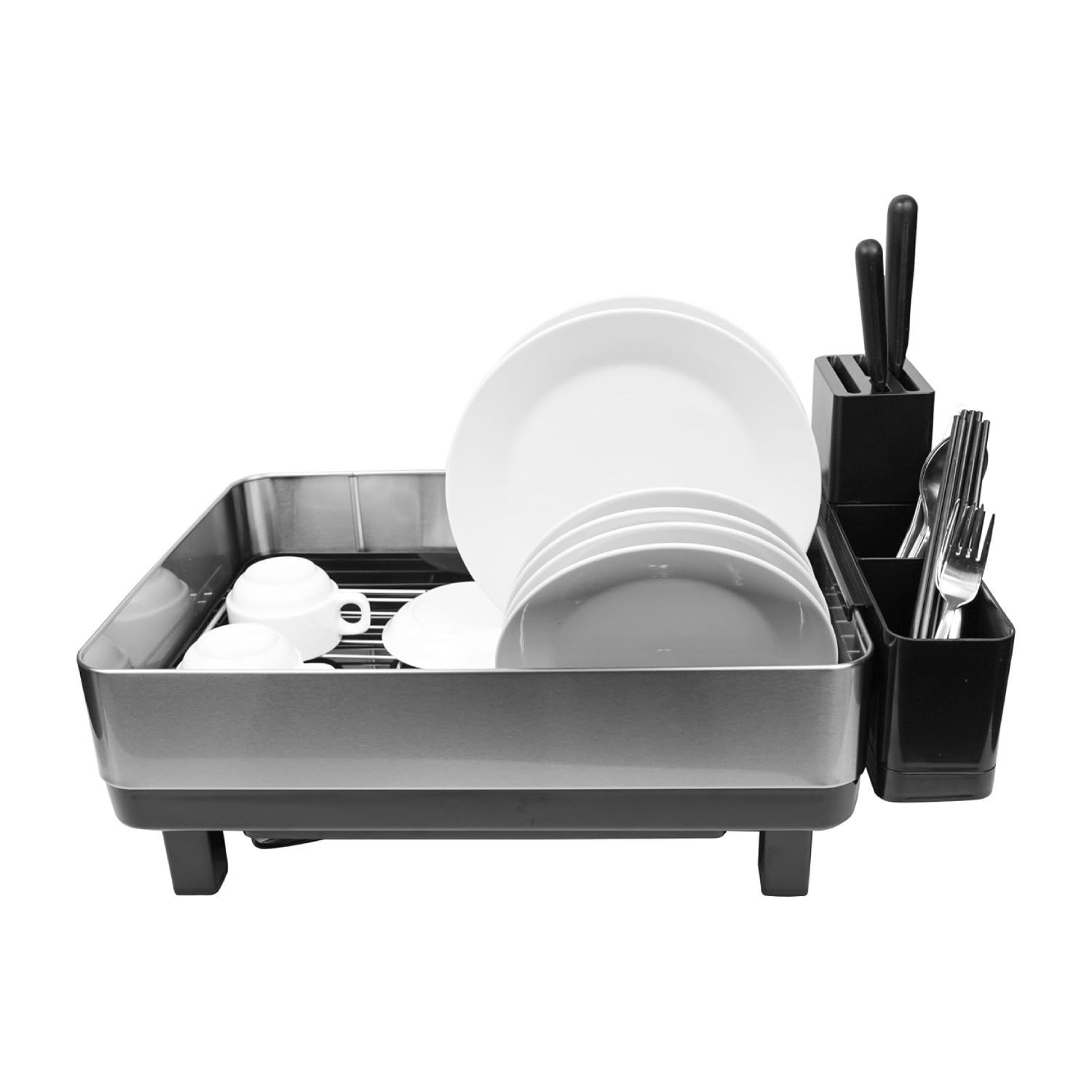 Image of Dish Rack With Dish Drainer -&hellip;