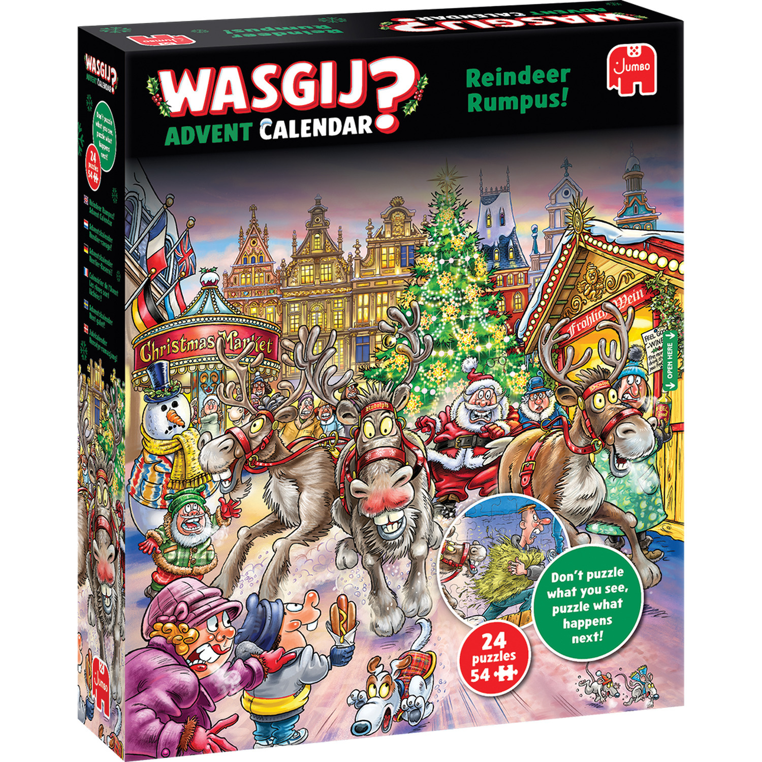 Wasgij Advent Calendar Reindeer Rumpus!