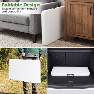 Square Folding Utility Table