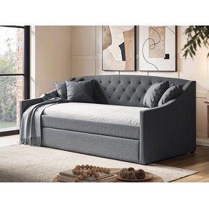 Aurora Grey Daybed with Trundle