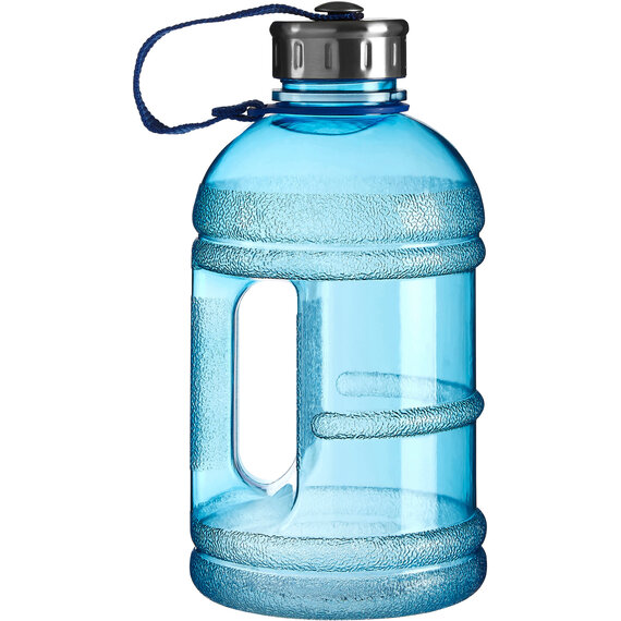 Olly Blue 1500ml Sports Drinking Bottle.