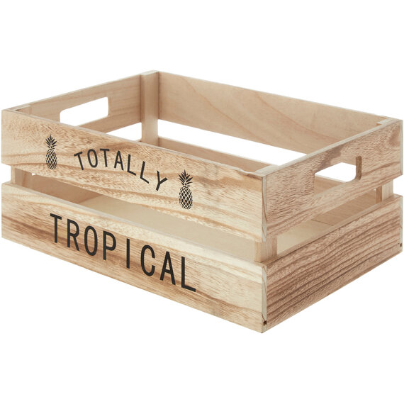 Naresso Wood Tropical Fruit Crate