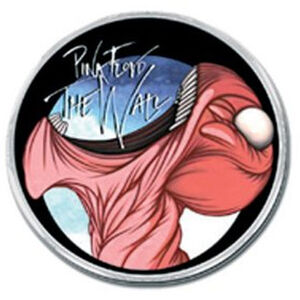 Pink Floyd The Wall Eat Head Logo Badge