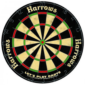 Harrows Lets Play Dartboard Set