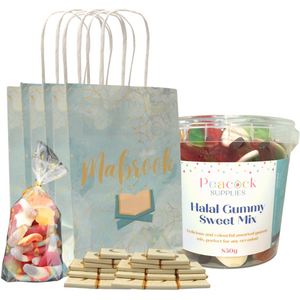 Mabrook Quran Treat Bag Bundle (10pk) - Mint
