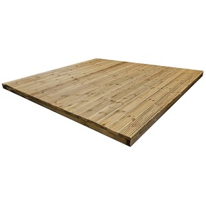 Snowdon Timber Treated Premium Decking Kit (H) 123mm (W) 2.4m (L) 2.4m