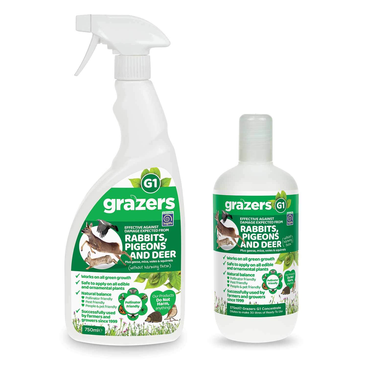 Rabbits, Pigeons And Deer Natural Repellent - Spray / 750Ml Grazers - Image 6