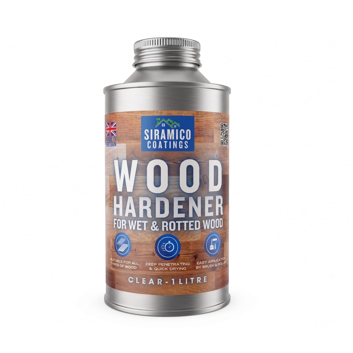 Siramico Coatings Rotted Wood Hardener