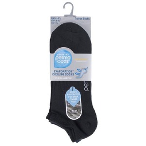 3 Pack Unisex Anti Sweat Trainer Quarter Socks for Hot Weather