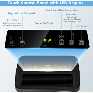 WiFi Smart 50L Home Dehumidifier