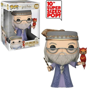 Funko Pop Movies Harry Potter Albus Dumbledore With Fawkes 10 Inch Vinyl Figure