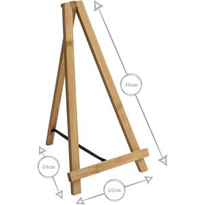 6 Piece Wooden Table Easel & Photo Frame Set - Pack of 3