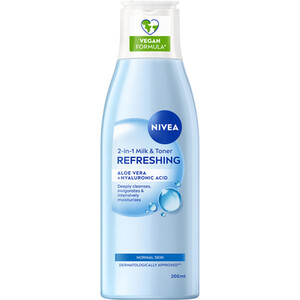Nivea Refreshing 2-in-1 Milk and Face Toner