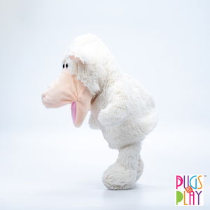 Pugs at Play Talking Lamb Hand Puppet Toy