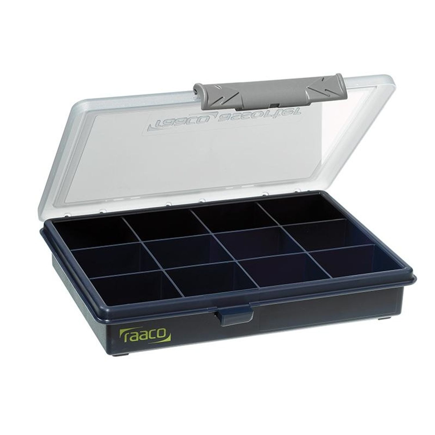 Raaco A6 Profi Service Case Assorter 12 Fixed Compartments - Multi Colour