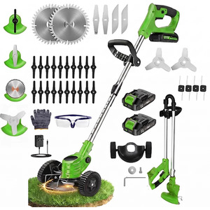 21V Cordless 3in1 Grass Trimmer with Batteries