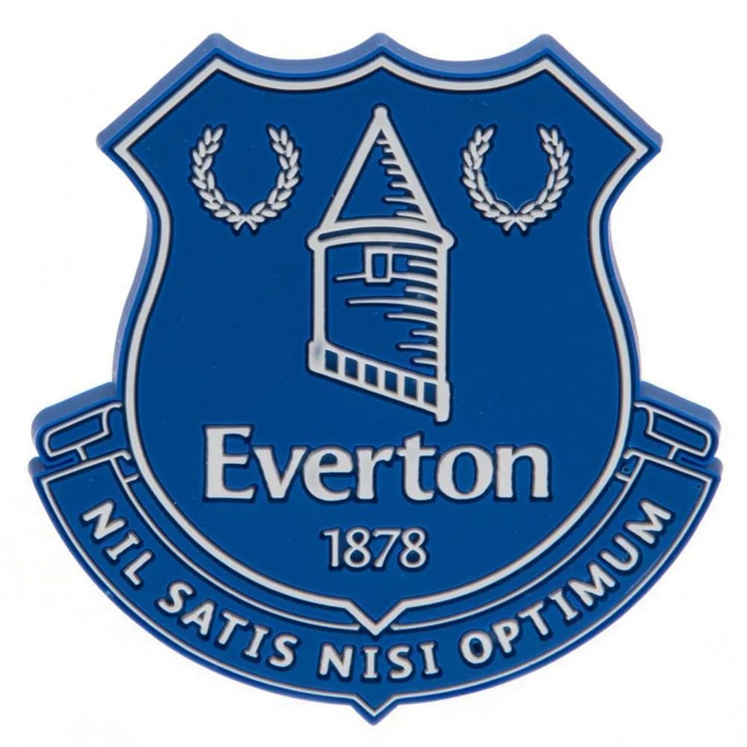 Everton Fc 3D Crest Fridge Magnet - Blue/White